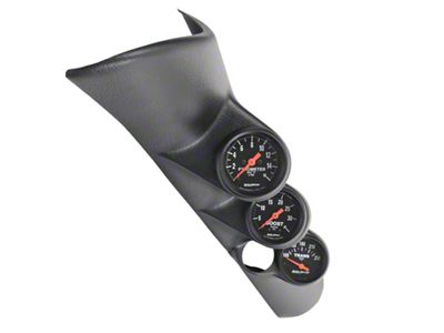 Auto Meter 98-02 Ram L6-5.9L Diesel A-Pillar Z-Gauge Kit Boost/EGT/Trans 35PSI - 7092
