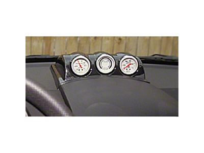 Auto Meter 98-10 VW Beetle 2-1/16in Triple Dash Top Gauge Mount - 20009