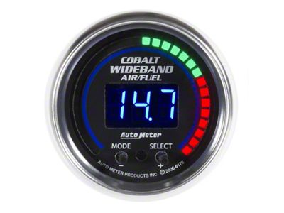 Auto Meter Cobalt 52mm Air/Fuel Ratio Pro Plus Digital w/ Peak - 6197