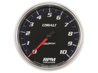 Auto Meter Cobalt 5in 10; 000RPM In-Dash Tachometer - 6298