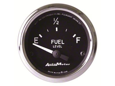 Auto Meter Cobra 2-1/16 inch 240-33 Ohms Electric Fuel Level Gauge - 201011
