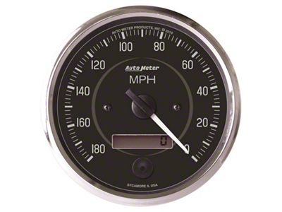 Auto Meter Cobra 4 inch 180 MPH In-Dash Electronic Programable Reverse - 201013