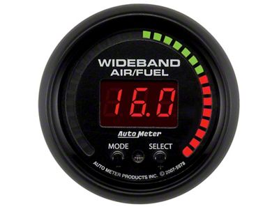 Auto Meter ES Digital 52mm Wideband Air/Fuel Kit - 5978