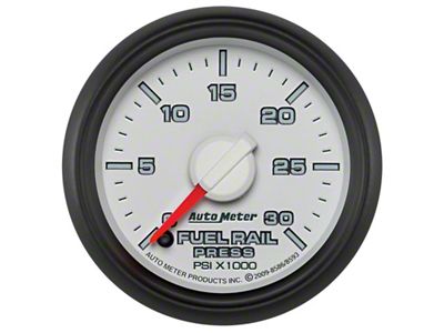 Auto Meter Factory Match 52.4mm Full Sweep Electric 0-30; 000 PSI Diesel - 8586