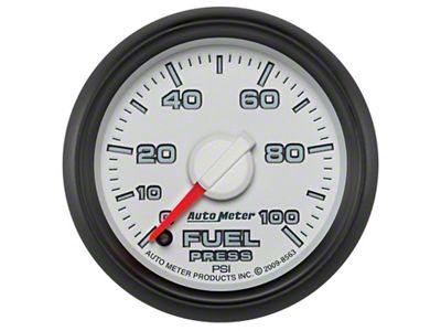 Auto Meter Factory Match 52.4mm Full Sweep Electronic 0-100 PSI Fuel - 8563
