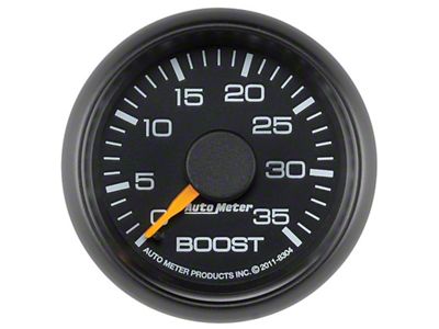 Auto Meter Factory Match GM 2-1/16in 35 PSI Mechanical Boost Gauge - 8304