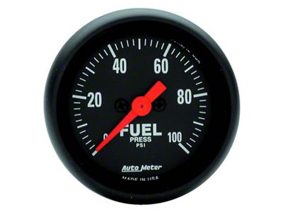 Auto Meter FSE 52.4mm 0-100 PSI w/o Peak & Valley Fuel - 2663