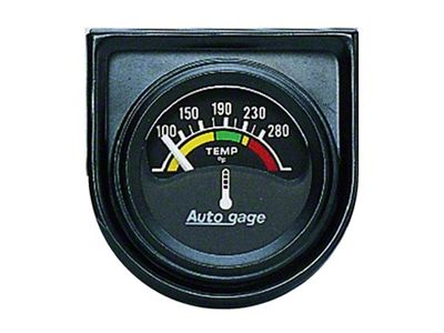 Auto Meter Gauge Console Water Temp 1.5in. 280 Deg. F Elec - 2355