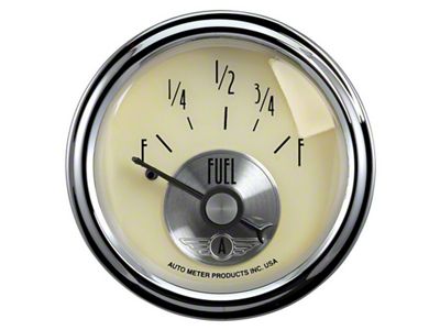 Auto Meter Gauge Fuel Level 2-1/16in. 0 Ohm e to 90 Ohm f - 2013