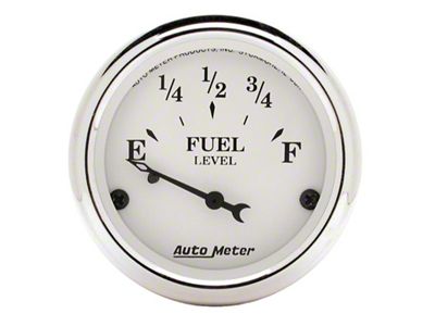 Auto Meter Gauge Fuel Level 2-1/16in. 73 Ohm e to 10 Ohm f - 1605