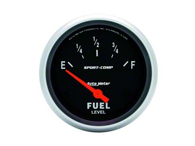 Auto Meter Gauge Fuel Level 2-5/8in. 0 Ohm e to 30 Ohm f - 3517
