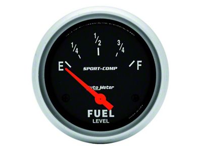 Auto Meter Gauge Fuel Level 2-5/8in. 0 Ohm e to 90 Ohm f - 3514