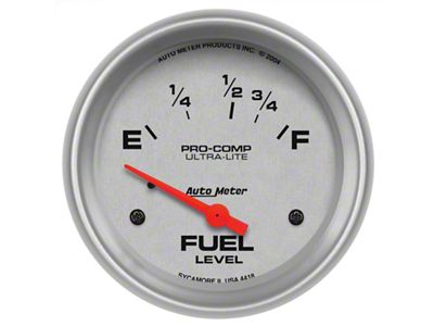 Auto Meter Gauge Fuel Level 2-5/8in. 16 Ohm e to 158 Ohm f - 4418