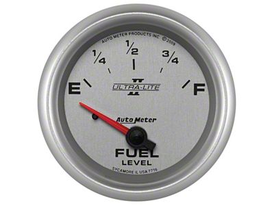 Auto Meter Gauge Fuel Level 2-5/8in. 240 Ohm e to 33 Ohm f - 7716