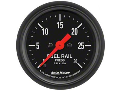 Auto Meter Gauge Rail Pressure Ram 5.9L 2-1/16in. 30Kpsi Digital Stepper - 2686