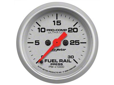 Auto Meter Gauge Rail Pressure Ram 5.9L 2-1/16in. 30Kpsi Digital Stepper - 4386
