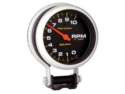 Auto Meter Gauge Tachometer 3-3/4in. 10K RPM Pedestal Pro-Comp - 5610