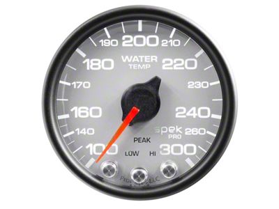 Auto Meter Gauge Water Temp 2-1/16in. 300 Deg. F Stepper Motor - P34622