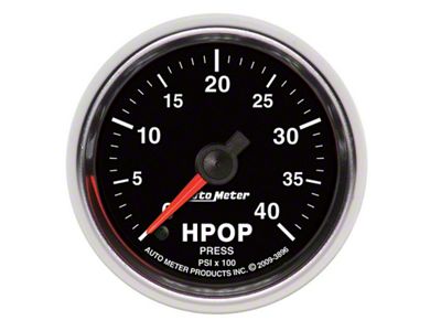 Auto Meter GS Series 2-1/16in High Pressure Oil Pump 0-4K PSI - 3896