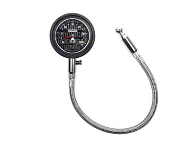 Auto Meter Hoonigan Series Tire Pressure Gauge; 0-60 PSI