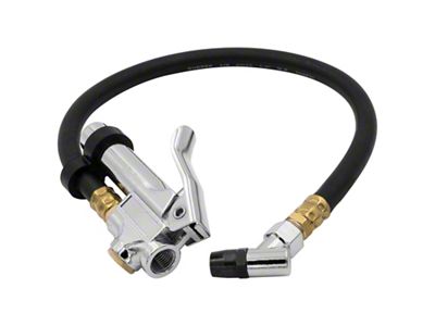 Auto Meter Inflator Assembly Tire Pressure Gauge w/ 18in Hose - 2170
