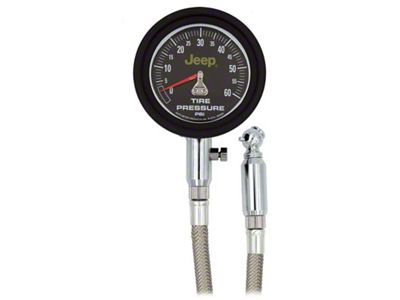 Auto Meter JEEP 0-60 PSI Analog Tire Pressure Gauge - 880805