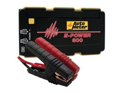 Auto Meter Jump Starter 12V Emergency Battery Pack 800A Peak/2220 MAH - EP-800