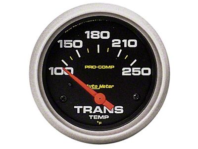 Auto Meter Pro-Comp 2 5/8in 100-250 F Electric Transmission Temperature Gauge - 5457