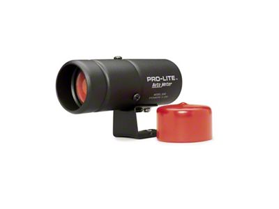 Auto Meter Pro-Lite Warning Light SWITCH REQUIRED black case; red lens; - 3240