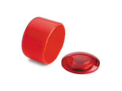 Auto Meter Red Lens Kit Compat w/ Pro-Lite Warning Lte/Pro-Shift Lite/Shift - 3252