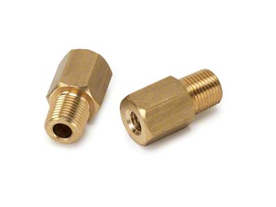 Auto Meter Stack Adapter M6X1 Female To 1/8in NPTF Male - ST154013