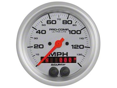 Auto Meter Ultra-Lite 3-3/8in 140MPH GPS Speedometer - 4480