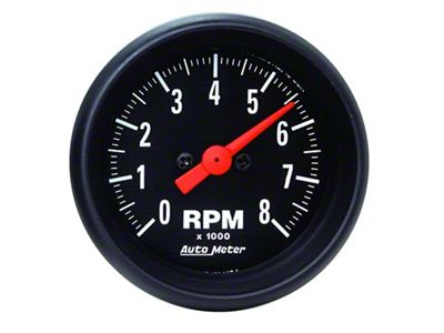 Auto Meter Z-Series 52mm 8000RPM Tachometer - 2698