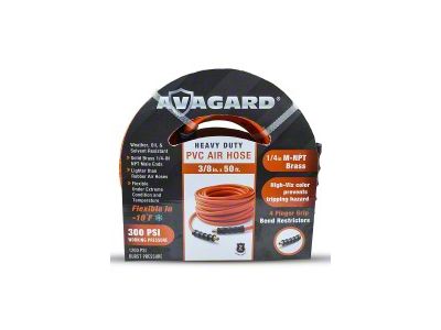 Avagard PVC Air Hose Assembly; 3/8-Inch x 50-Foot