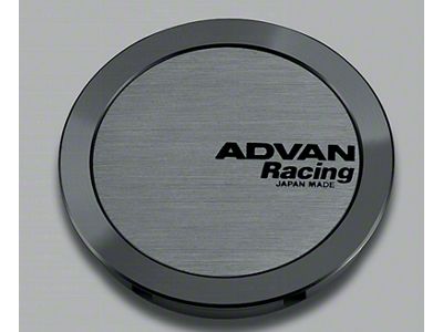 Advan 73mm Full Flat Centercap - Hyper Black - V0330