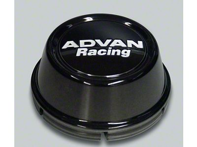 Advan 73mm High Centercap - Black - Z9354