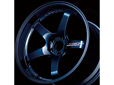 Advan GT Titanium Blue and Ring Wheel; 21x12; 59mm Offset; Center Lock Bolt Pattern; 0mm Hub Bore