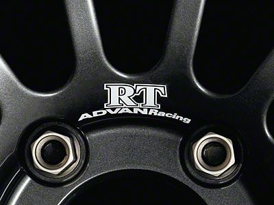 Advan RT Spoke Sticker White - 2 Pack - V0212