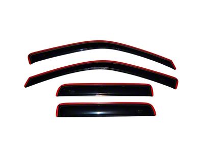AVS 04-12 Chevy Colorado Crew Cab Ventvisor In-Channel Front & - 194133