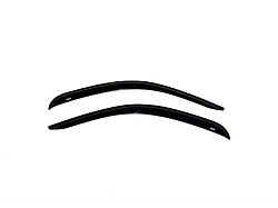 Ventvisor Window Deflectors; Front; Dark Smoke (07-13 Chevy Silverado 1500 Standard Cab)
