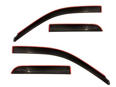 AVS 09-18 Dodge RAM 1500 Quad Cab Ventvisor Low Profile - 994003