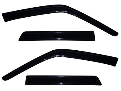 AVS 10-18 Nissan Juke Ventvisor Outside Mount Window Deflectors 4pc - 94378