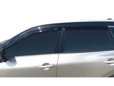 AVS 15-22 Subaru Outback Ventvisor - 4pc Smoke - 94902
