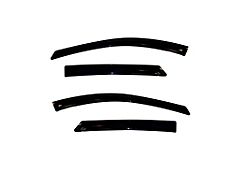 Ventvisor Window Deflectors; Front and Rear; Dark Smoke (17-20 Honda Ridgeline)