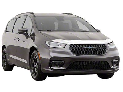 AVS 17+ Chrysler Pacifica Aeroskin Hood Protector - Chrome - 622194