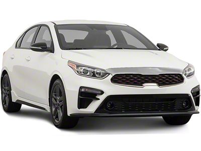 AVS 19+ Kia Forte Aeroskin Hood Protector - Chrome - 620084