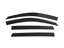 Low Profile Ventvisor Window Deflectors; Front and Rear; Smoke (22-23 Toyota Tundra Crewmax)