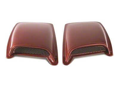 AVS 98-03 Dodge Durango Medium Scoop Hood Scoop - Black - 80002