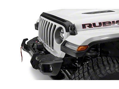 AVS 07-18 Jeep Wrangler JK Aeroskin II Textured Low Profile - 436060