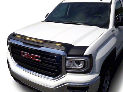 AVS 2014-2018 GMC Sierra 1500 Aeroskin Low Profile Hood Shield - 753075